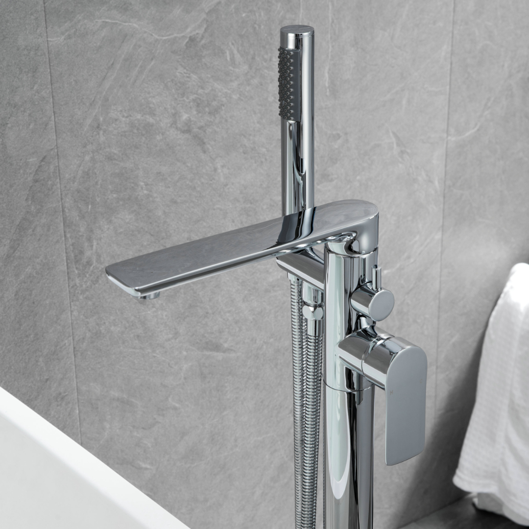 Robinet de baignoire indépendant Emilia - Chrome