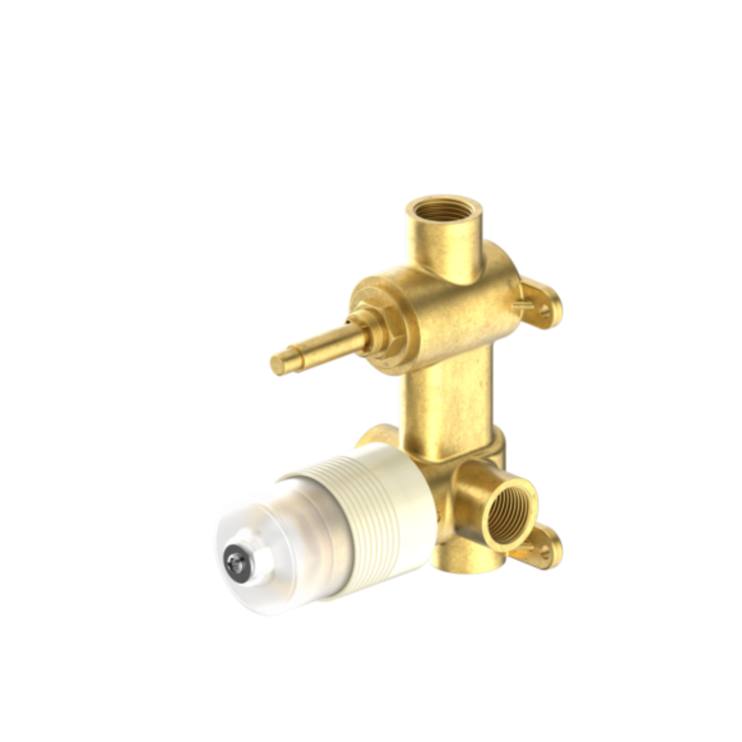 Inbouw mengkraan met diverter – Portofino - 2-gats - Brushed gold