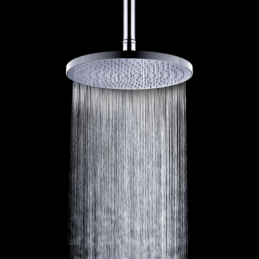 Regendoucheset Valencia – Brushed Bronze - Air shower - Met inbouwmengkraan