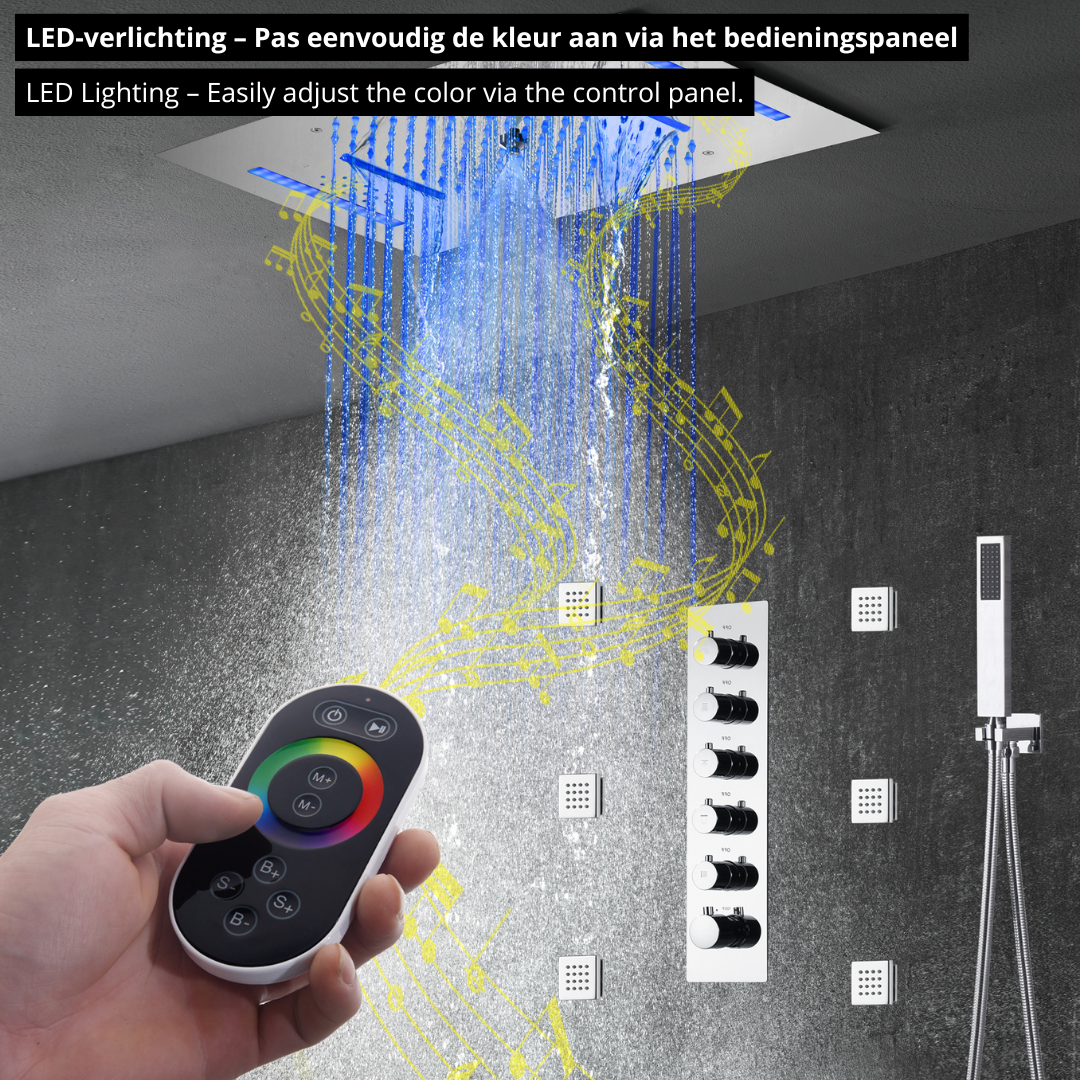 Robinet de lavabo haut Angelica - Noir mat