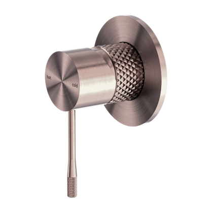 Regendoucheset Valencia – Brushed Bronze - Air shower - Met inbouwmengkraan