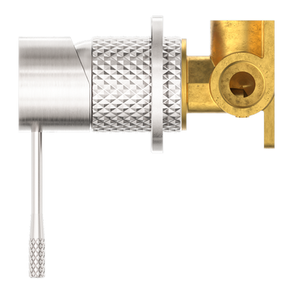 Regendoucheset Valencia – Brushed Nickel - Air shower II - Met inbouwmengkraan